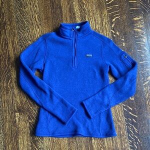 Patagonia Royal Blue Fleece Pullover